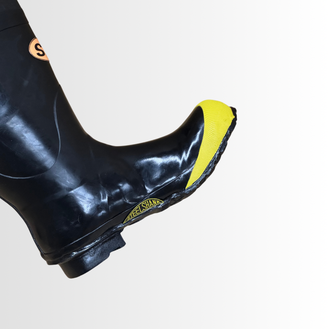 BHW31ST | Black Waterproof Hip Waders with Steel Toe, Steel Shank, and Belt Loop Straps (1 Pair)