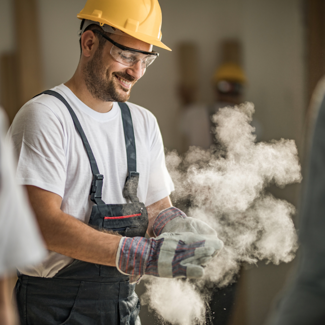 Heavy-Duty Leather Palm Gloves