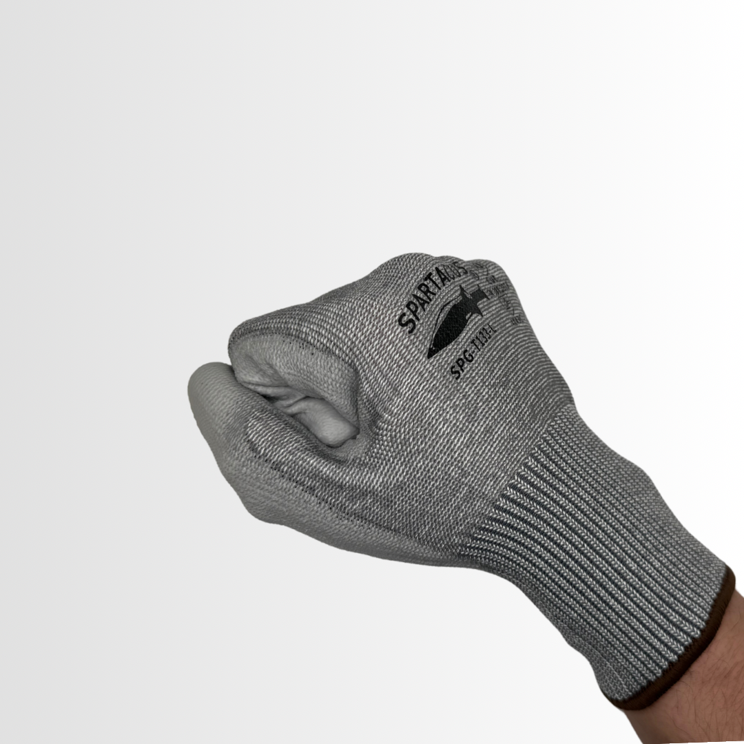 SPG-T133 | Touchscreen Compatible A3 Cut-Resistant Gloves with PU Palm, 13 Gauge HPPE Liner (12 Pair)